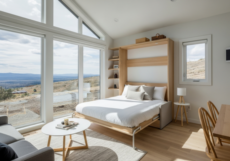 15 Clever Spaces That Are Perfect for a Horizontal Murphy Bed