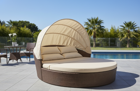 Top 7 Synthetic Rattan Bed Frames: Weatherproof Wonders