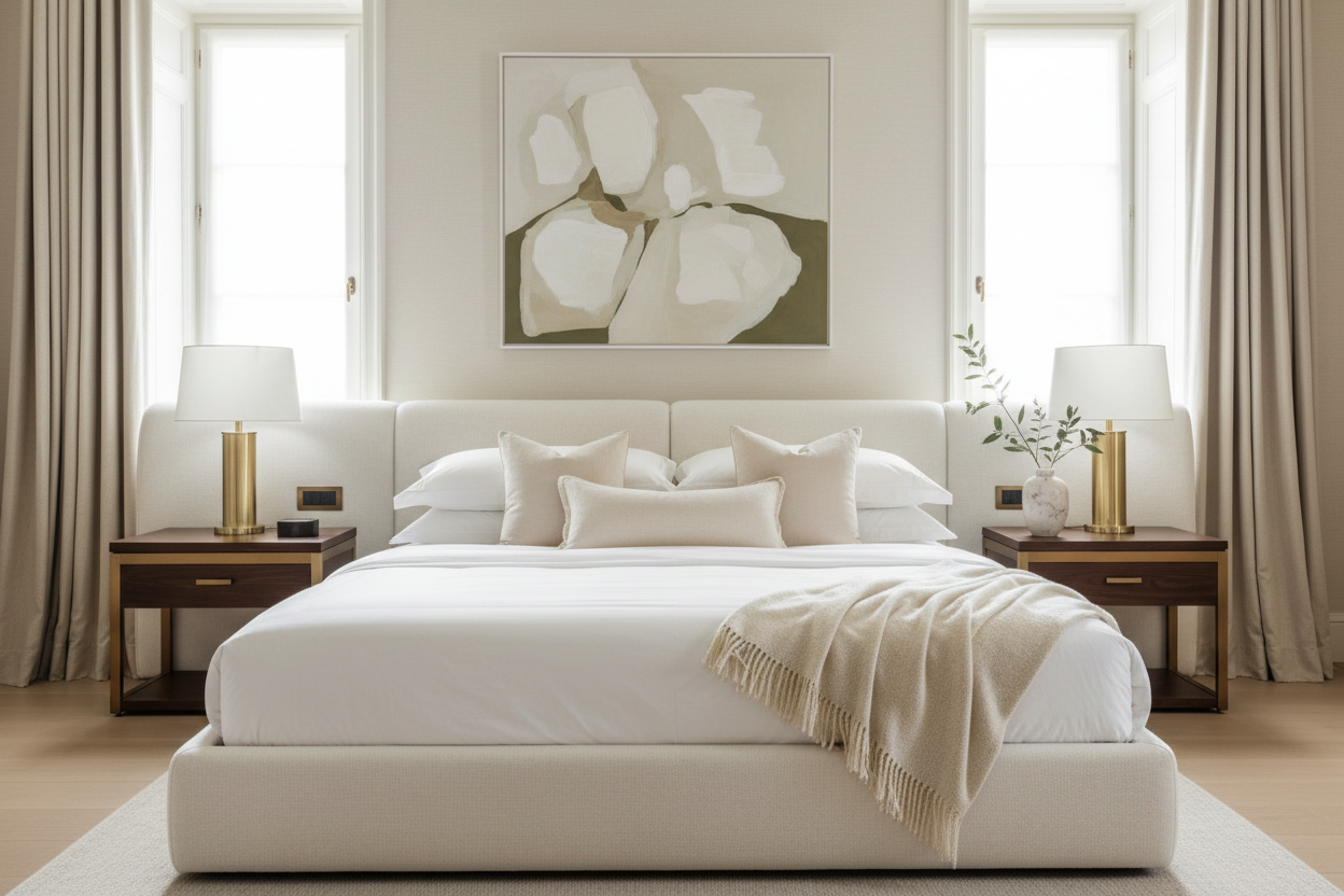 How to Style a Cloud Bed Frame for a Visual 5-Star Hotel Bedroom Vibe