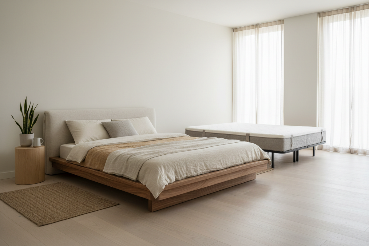 Platform Bed Frame vs Box Spring: Do You Still Need One | Yechen