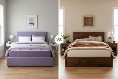 Purple Base vs Malouf Platform Frame: Better Under a Soft Mattress?