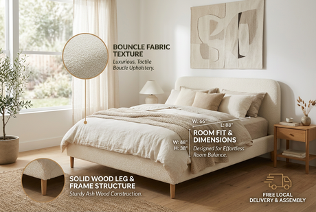 What to Check Before Buying a Cloud Bed Frame: Structure, Fit, Fabric, and Delivery