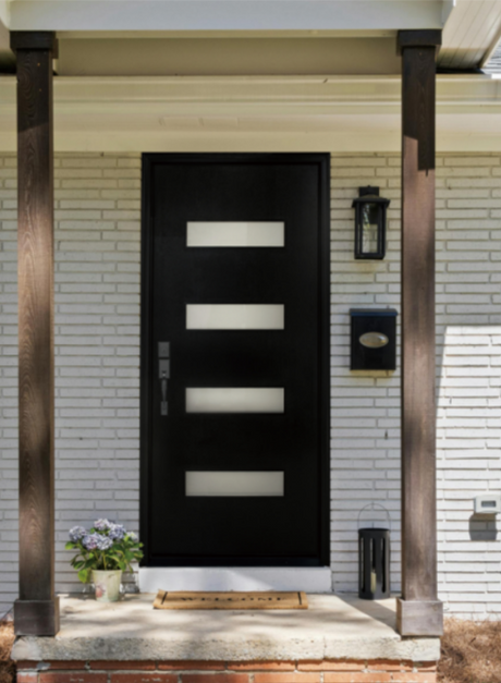 Modern Farmhouse Fiberglass Entry Door