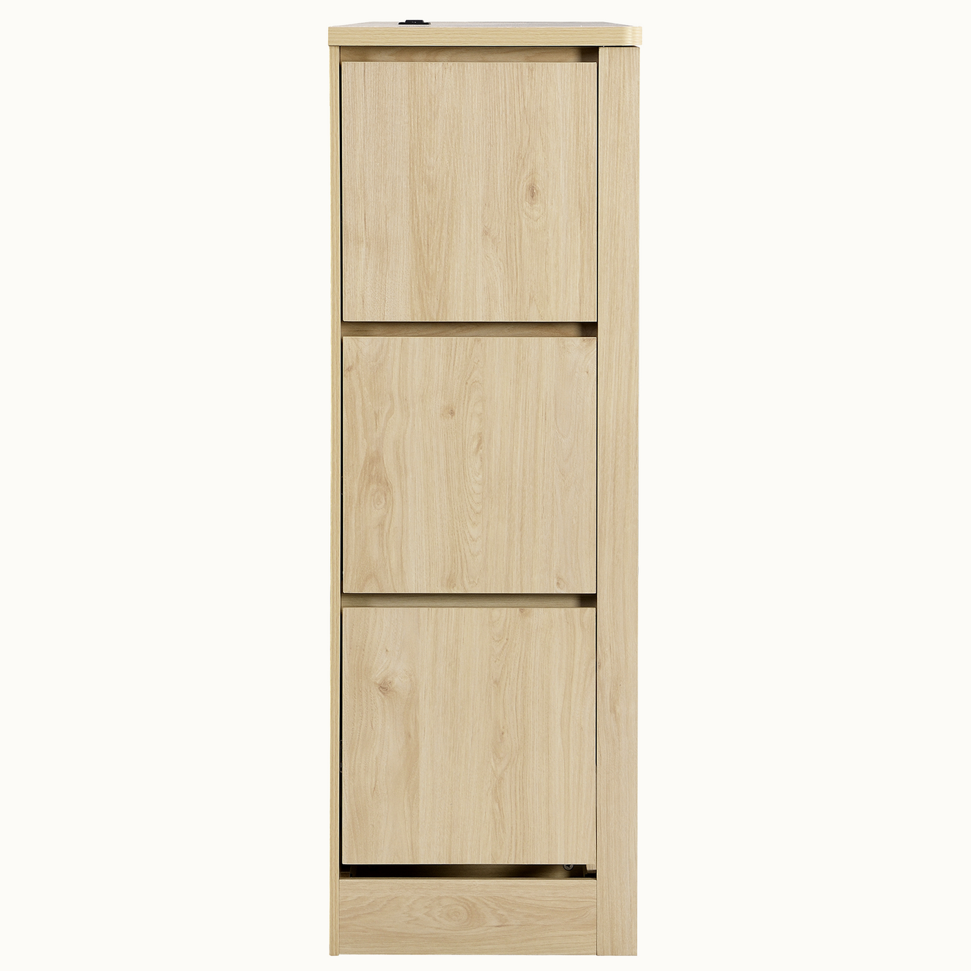 Boho Rattan Queen Bed Frame with Charging Station & 10 Storage Drawers