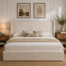 Yechen Hydraulic Lift Storage Bed 51.2" Tall Upholstered Headboard