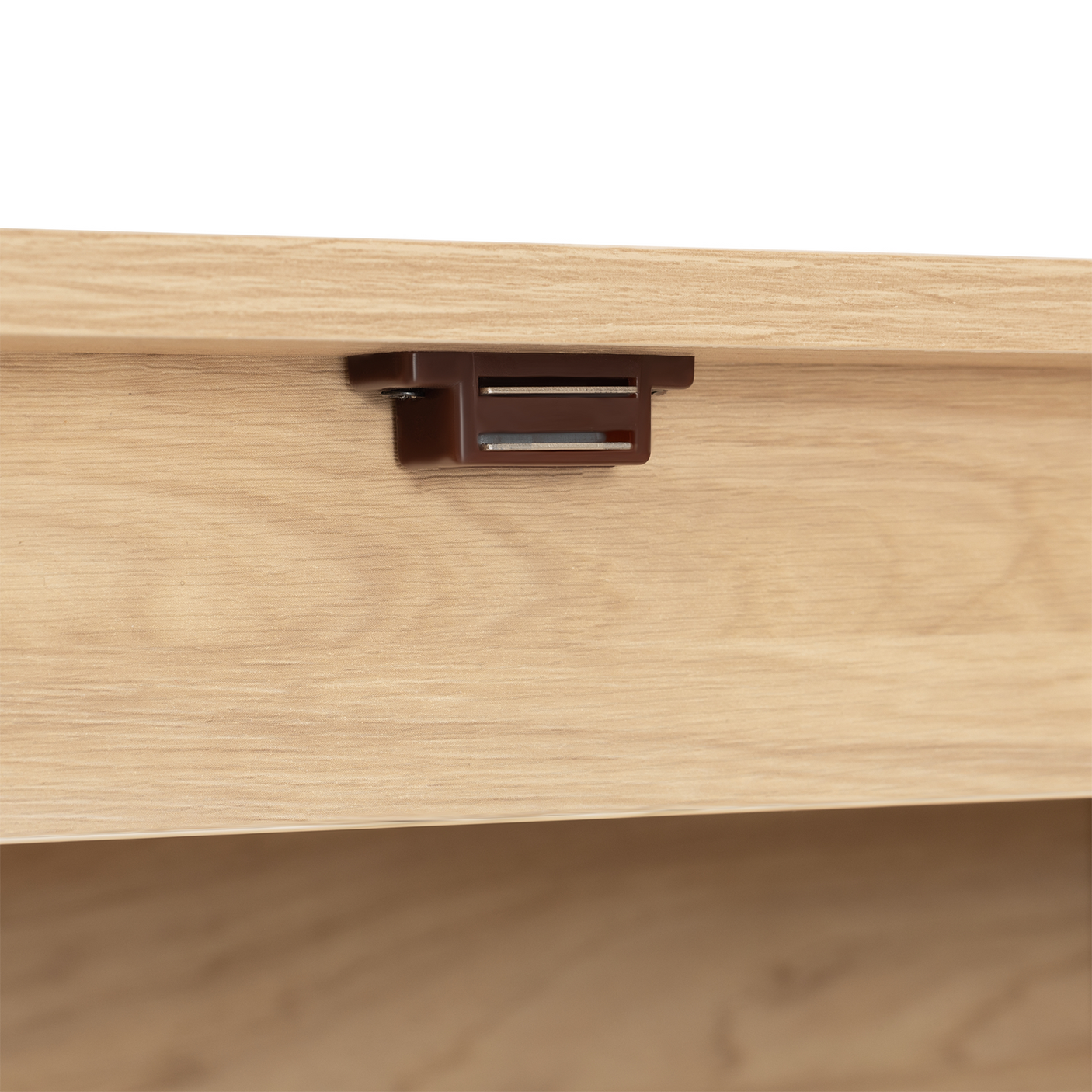 Sideboard Cabinet with Natural Rattan Decorated Doors
