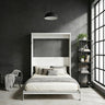 Queen Size Murphy Bed with Desk | Space-Saving Foldable Wall Bed | Yechen Home