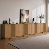 31.5" Modern Buffet Cabinet  With Storage