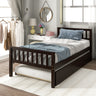 Twin Platform Bed with Trundle