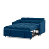 69'' 3-in-1 Folding Convertible Loveseats Sofa Bed