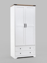 71" Modern Wooden Armoire Wardrobe Closet with Drawers & Shelves