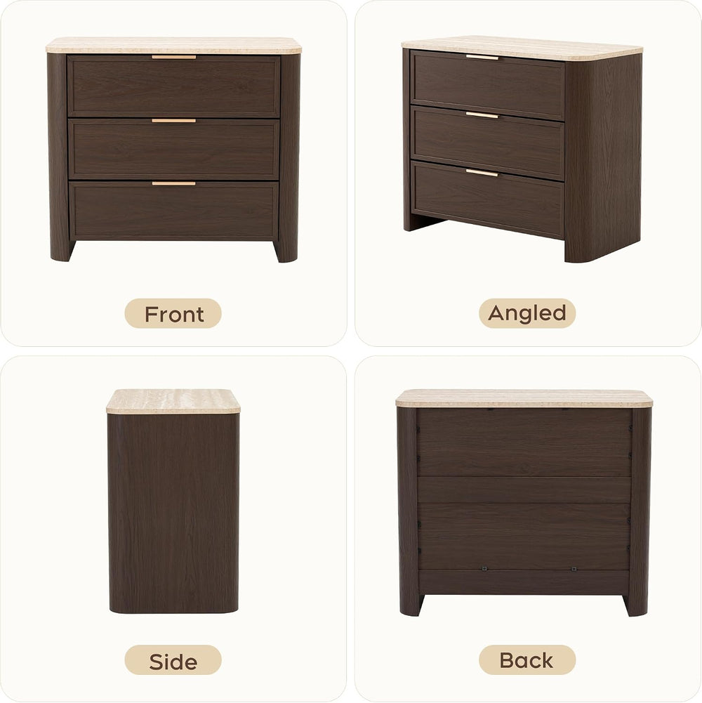 3_Drawer_Nightstand_with_Faux_Marble_Top_front back side