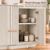 31.5" Modern Buffet Cabinet  With Storage