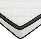 Hybrid Mattress in a Box | Pocket Coils & Memory Foam | Bamboo Cover | Full & Queen, 10" & 12"