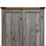 71" Modern Wooden Armoire Wardrobe Closet with Drawers & Shelves