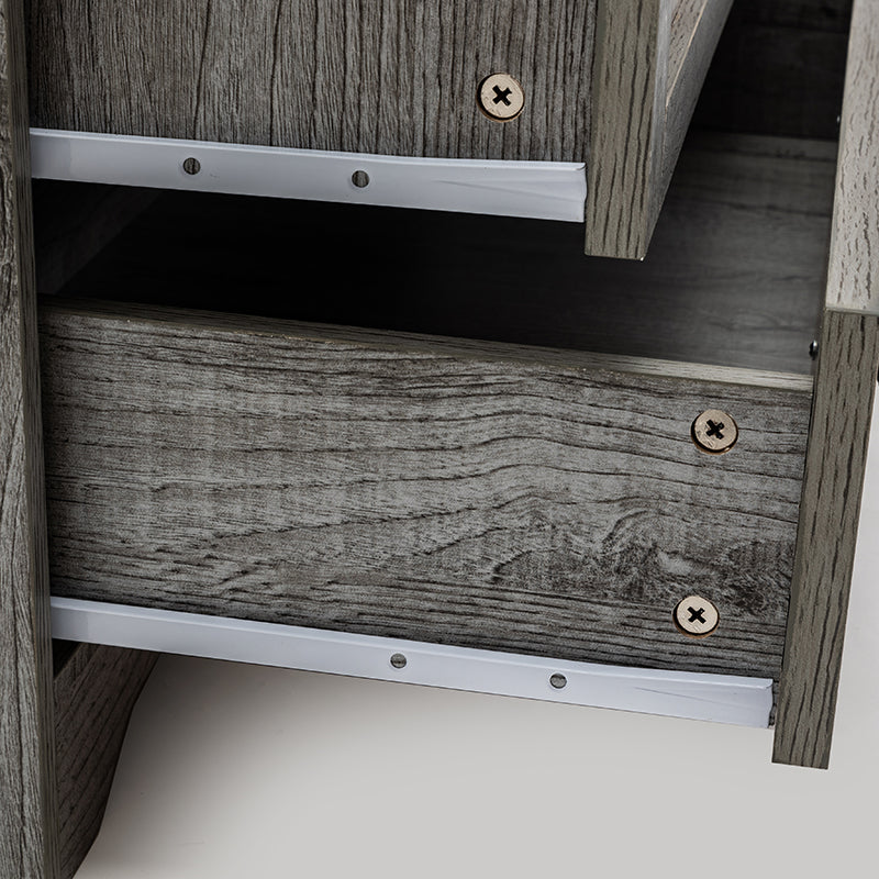 71" Modern Wooden Armoire Wardrobe Closet with Drawers & Shelves