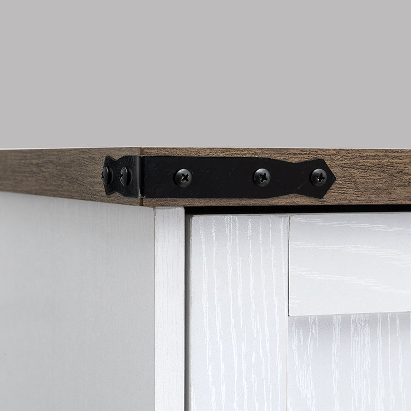 71" Modern Wooden Armoire Wardrobe Closet with Drawers & Shelves