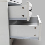 71" Modern Wooden Armoire Wardrobe Closet with Drawers & Shelves