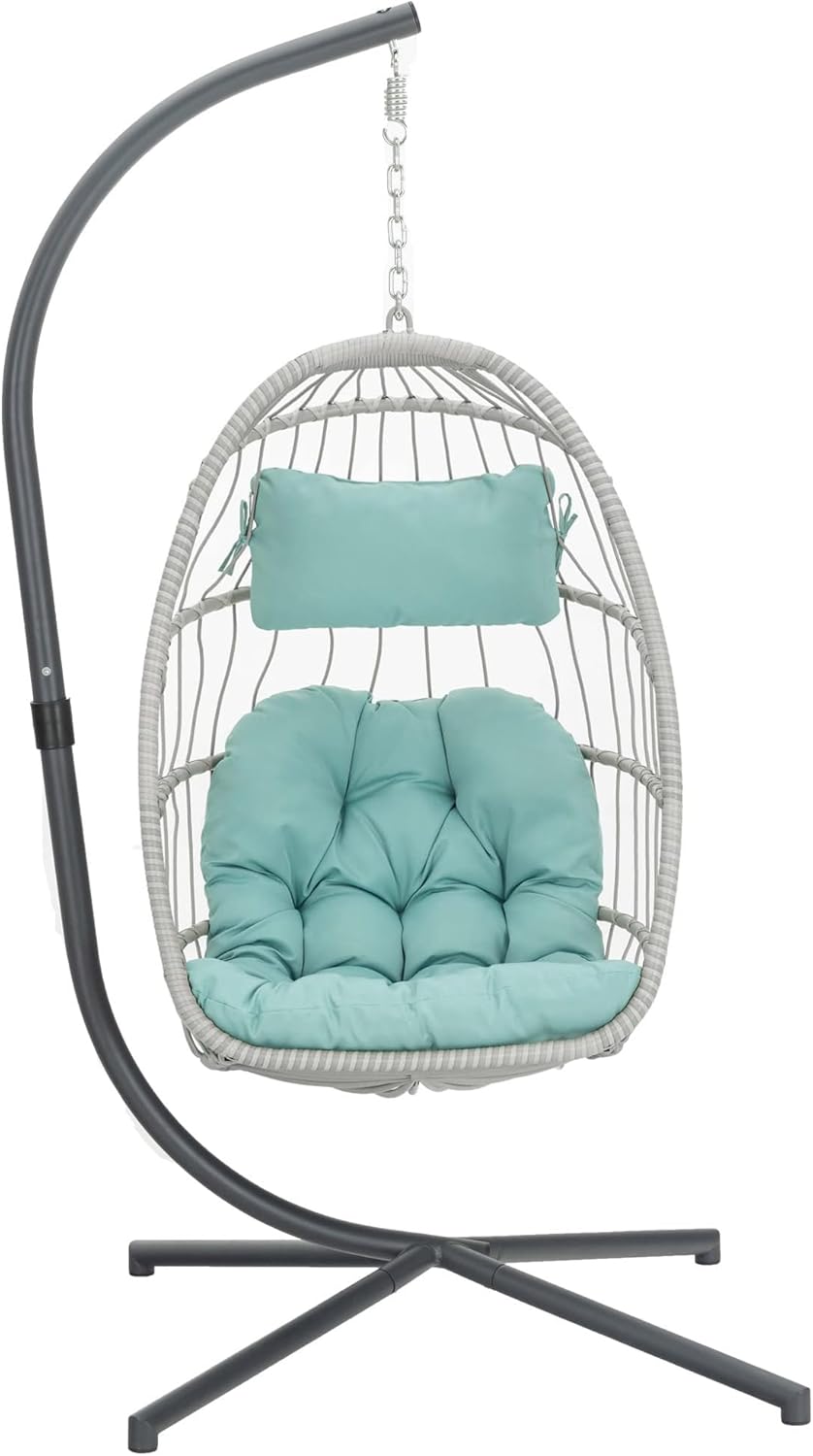 Outdoor Hammock Egg Hanging Chair with Cushion