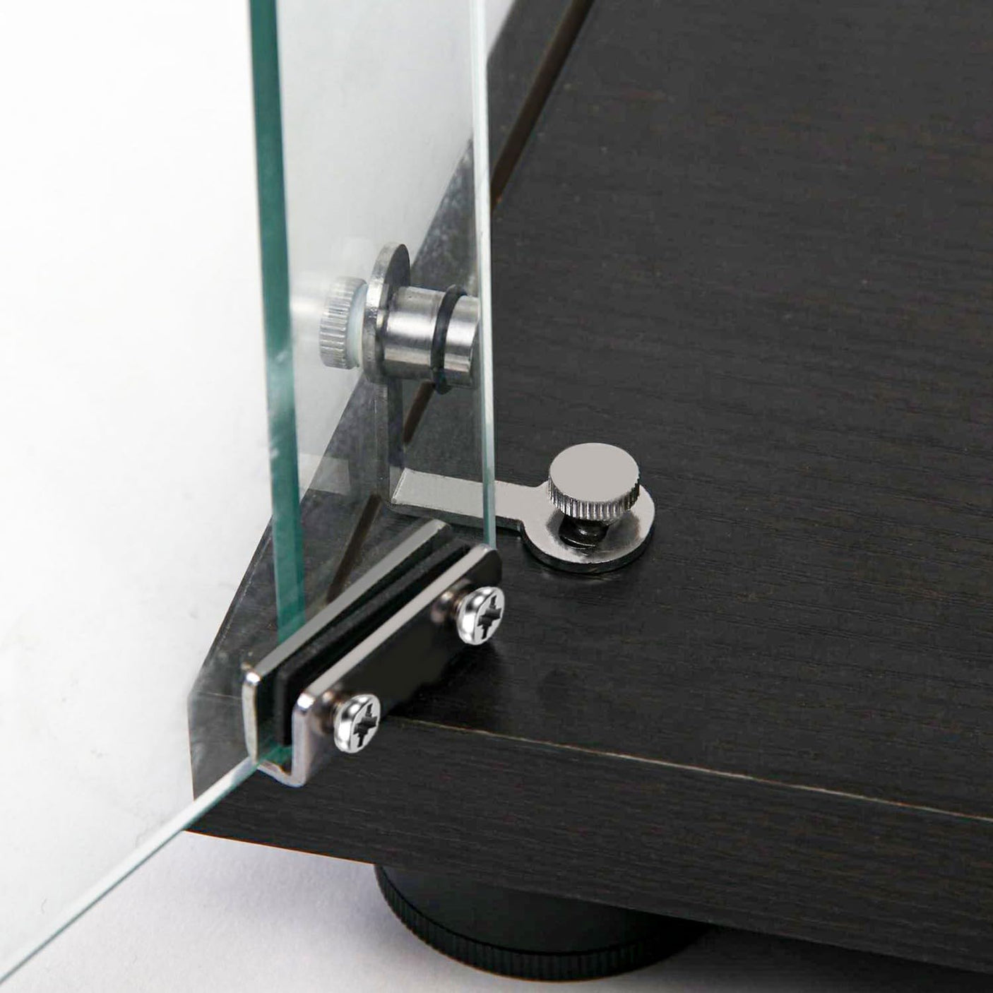 YECHEN 65" Smart Glass Display Cabinet | Bluetooth LED Lights, Music Sync & Swivel Casters – 4-Tier Curio Cabinet