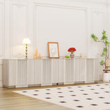 31.5" Modern Buffet Cabinet  With Storage