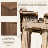 31.5" Oversized Nightstand with 3 Drawers | Light Oak, Ivory White & Walnut