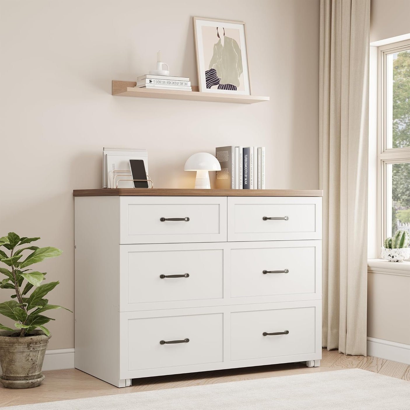 Twin Murphy Bed Chest with Drawer