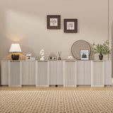 31.5" Modern Buffet Cabinet  With Storage