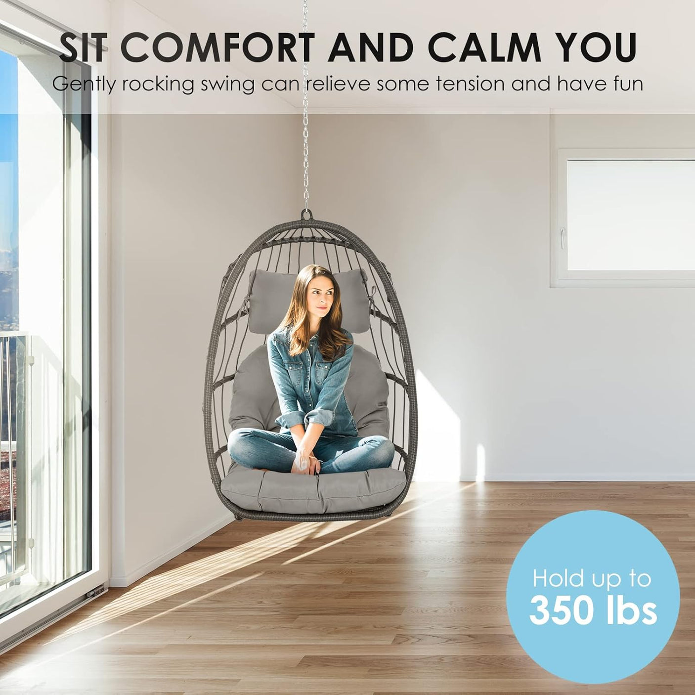 Hanging Egg Chair Outdoor Without Stand Indoor