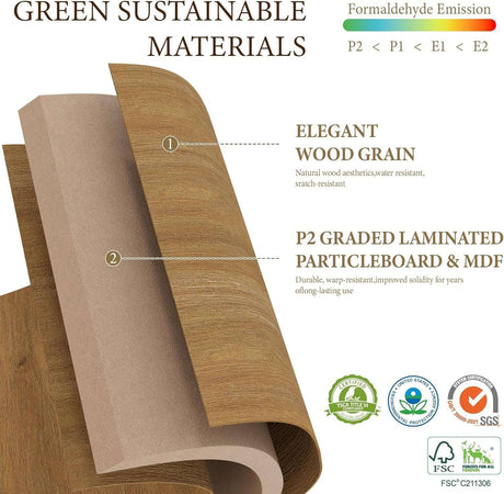 31.5" Modern Buffet Cabinet  With Storage