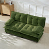 Modular Sectional Sofa with Cloud Cushions | Chenille Fabric | 2/3/4 Seater with Ottoman Options