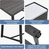 47 Inch Corner Dining Table Set with Storage Stool and Storage Bench