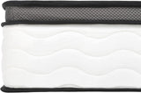 Hybrid Mattress in a Box | Pocket Coils & Memory Foam | Bamboo Cover | Full & Queen, 10" & 12"