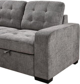 149'' Oversized Large Sectional Sleeper Sofa with Pull Out Bed & Cuddler | 7-Seater L-Shaped Sectional Couch with Chaise Lounge