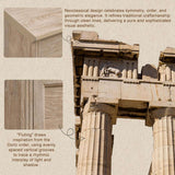 31.5" Oversized Extra Large Nightstand with 3 Drawers