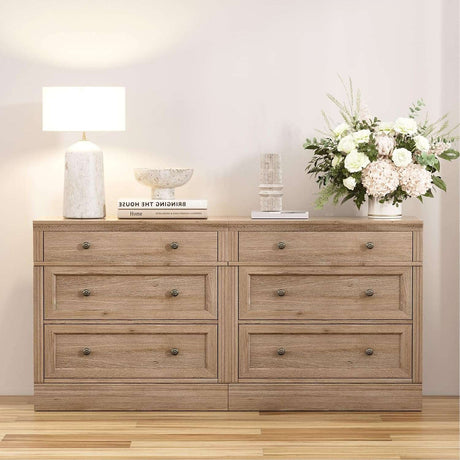 31.5" Oversized Extra Large Nightstand with 3 Drawers