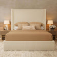 58" Tall Full Bed Frame with Lift Up Storage