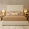 58" Tall Full Bed Frame with Lift Up Storage