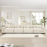 54" Oversized Corduroy Modular Sectional Sofa - Premium Comfort with High-Density Foam & Flexible Design