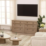 31.5" Oversized Extra Large Nightstand with 3 Drawers