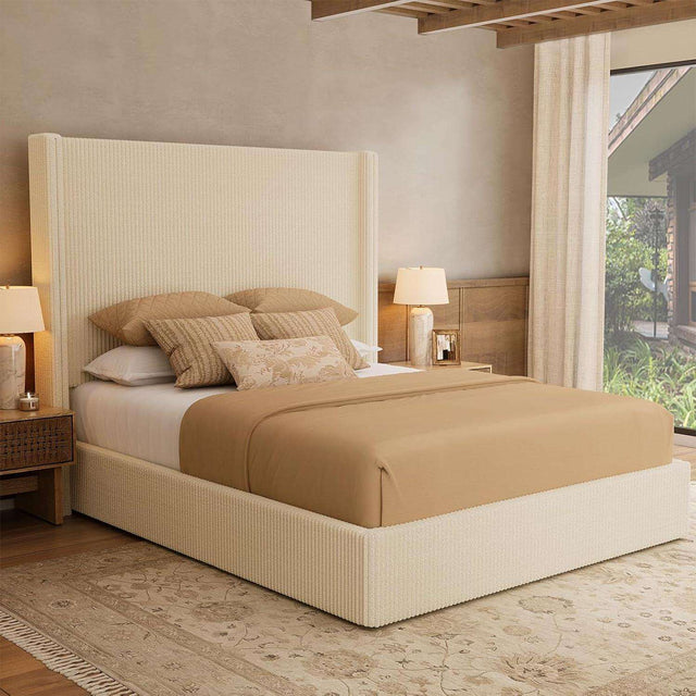 58" Tall Full Bed Frame with Lift Up Storage