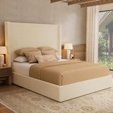 58" Tall Full Bed Frame with Lift Up Storage