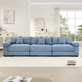 54" Oversized Corduroy Modular Sectional Sofa - Premium Comfort with High-Density Foam & Flexible Design