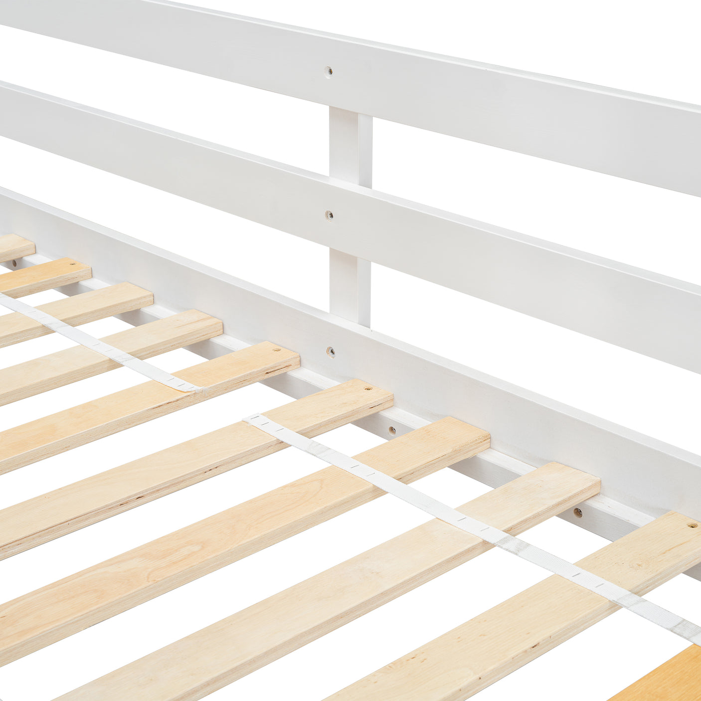 Twin over Twin House Bunk Bed with Roof