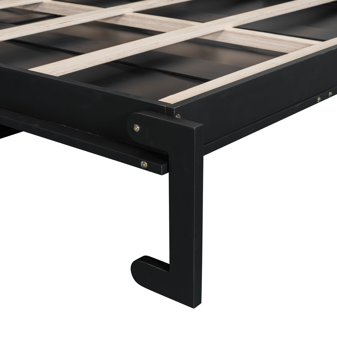 88"H Queen Size Murphy Platform Bed with Shelf