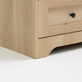 71" Modern Wooden Armoire Wardrobe Closet with Drawers & Shelves