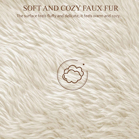 Boho Boucle Cloud Upholstered Platform Bed - Fluffy Soft Bed Frame with Rounded Corners