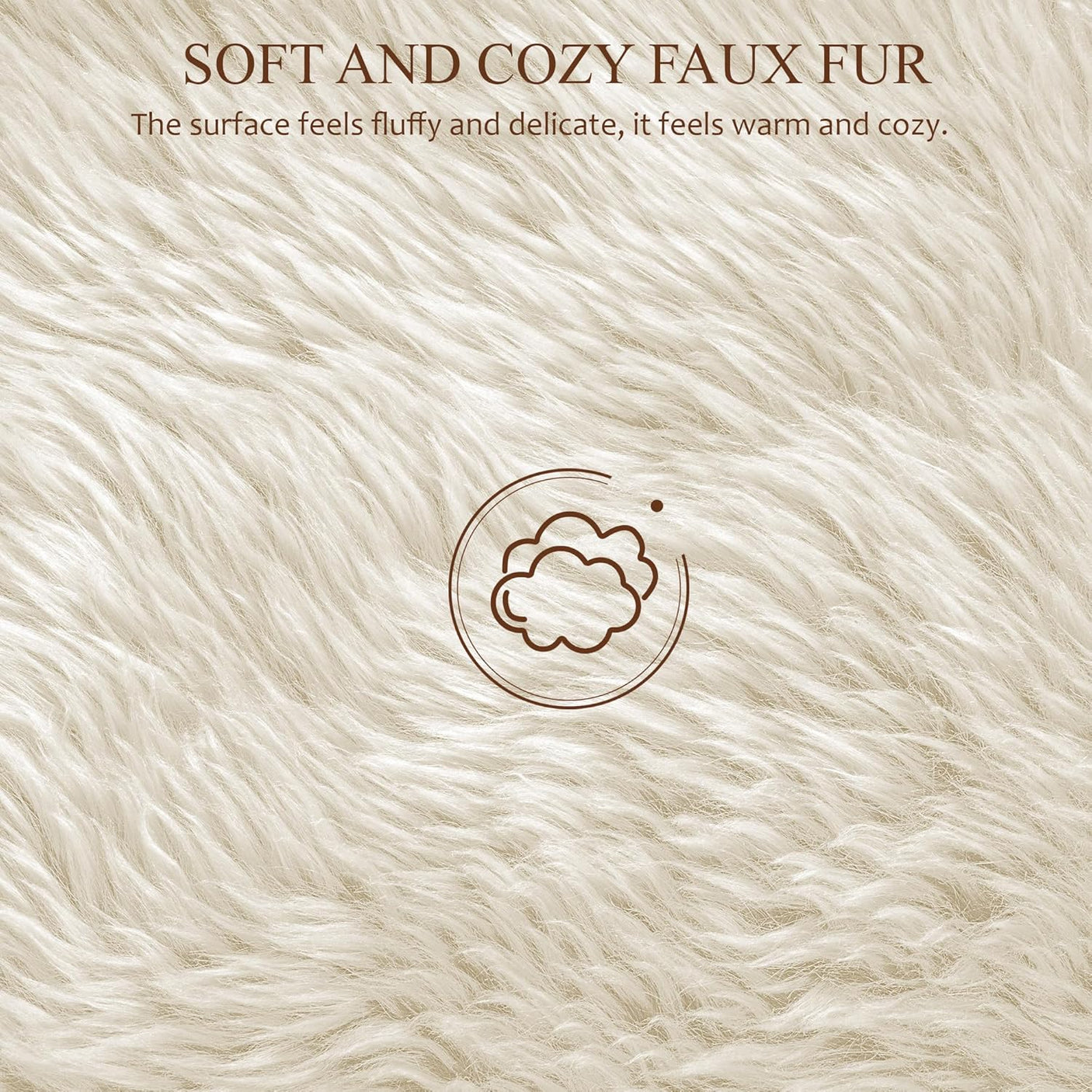 Boho Boucle Cloud Upholstered Platform Bed - Fluffy Soft Bed Frame with Rounded Corners