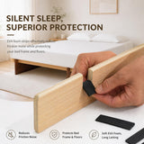 Yechen Solid Oak Platform Bed Frame | Dovetail Joinery, Wooden Slats, No Box Spring Needed
