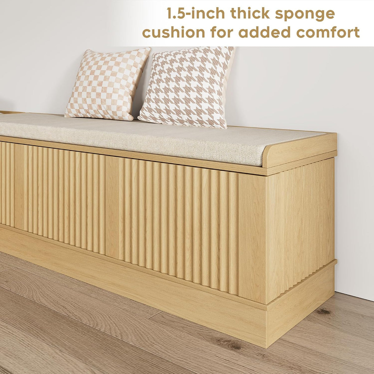 6-Piece Breakfast Nook Dining Set with Storage, Seats 4–6